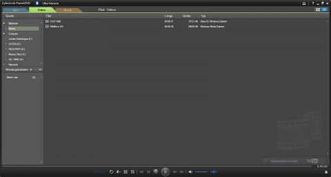 PowerDVD 10 - Videomodul