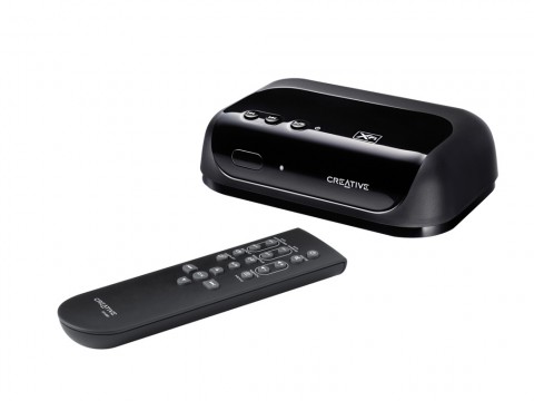 Sound Blaster Wireless - Receiver und Fernbedienung