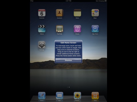 Screenshot vom iPad. Die Ausrichtung des Bildschirms wird &uuml;brigens nicht in den Bilddaten gespeichert, ...