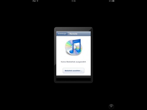 Apples eigene Remote ist noch nicht angepasst.