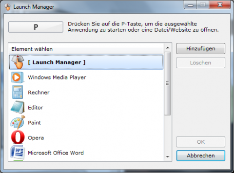 Launch-Manager