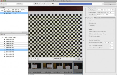 Adobe Lens Profile Creator