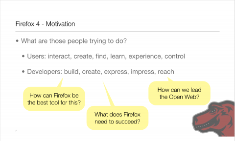 Roadmap f&uuml;r Firefox 4.0 - Pr&auml;sentation von Mike Beltzner