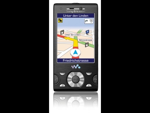 Telmap Navigator auf Sony Ericssons W995