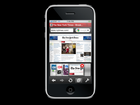 Opera Mini auf dem iPhone