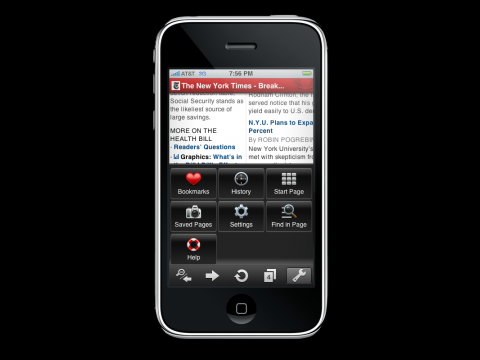 Opera Mini auf dem iPhone