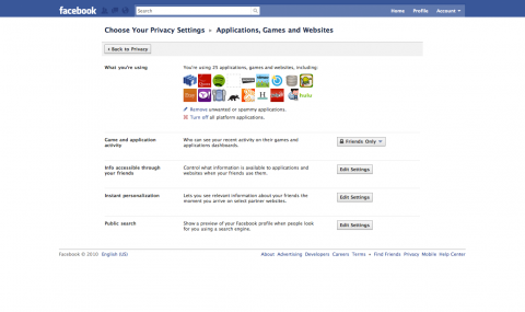 Neue Facebook-Privatsph&auml;re-Einstellungen