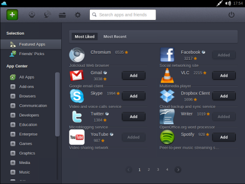 Jolicloud 1.1