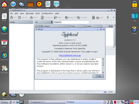 Das Mailprogramm Sylpheed