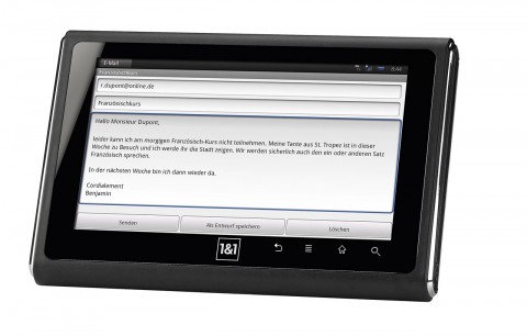 1&1 Smartpad - Mailclient