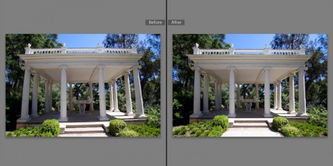 Adobe Lightroom - Perspektivenkorrektur (Bild: Adobe)
