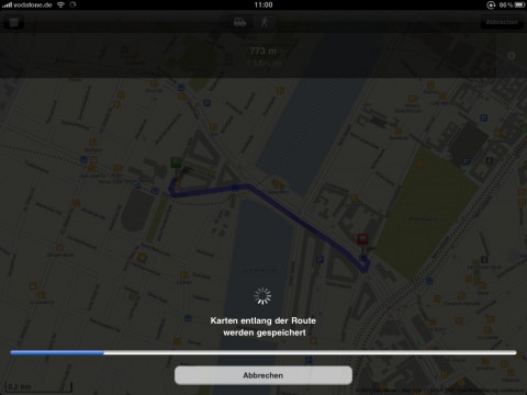 Download der Route