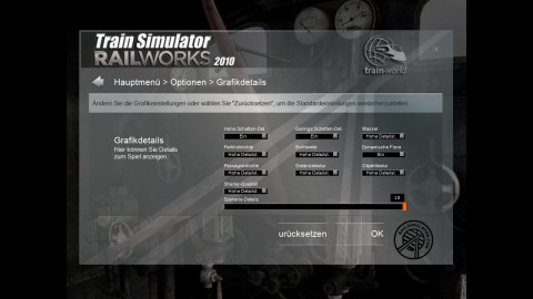 ... und Grafikeinstellungen