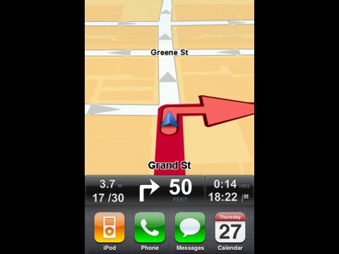 Tomtom 1.4 unter iOS 4