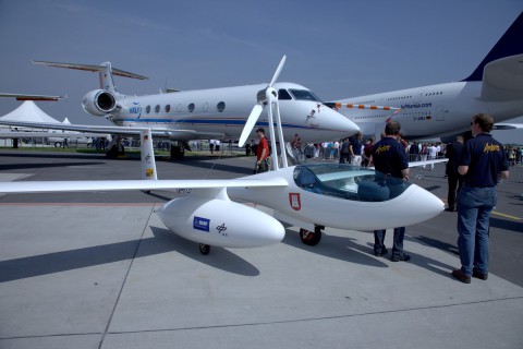 Es ist das erste bemannte Brennstoffzellenflugzeug, das selbst starten kann... (Foto: wp)
