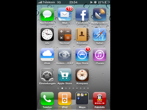 High-Res- und Low-Res-Icons. Wer genau hinsieht, bemerkt den Unterschied.