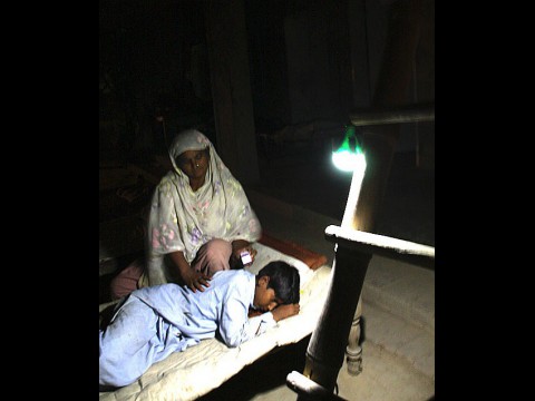 ... wie hier in Pakistan. (Bild: Nokero)