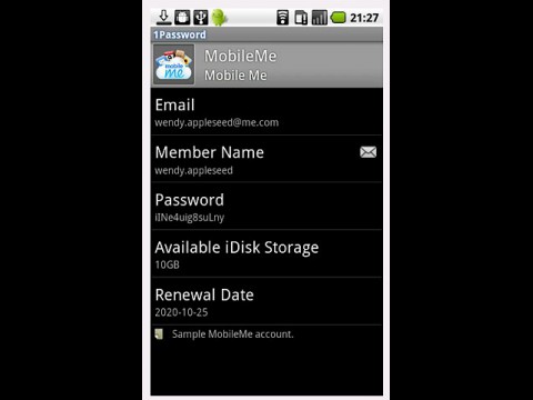 1Password f&uuml;r Android - Anzeige von Logindaten und Zusatzinformationen