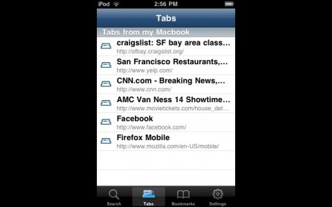 Firefox Home f&uuml;rs iPhone