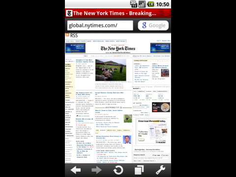 Opera Mini 5.1 auf Android