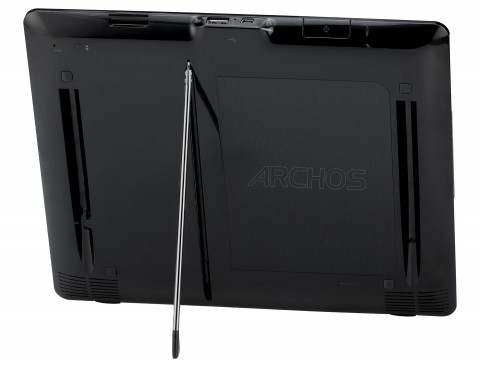 Archos 8 Home Tablet - mit St&uuml;tze auf der R&uuml;ckseite