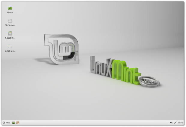 Der Desktop von Linux Mint Xfce
