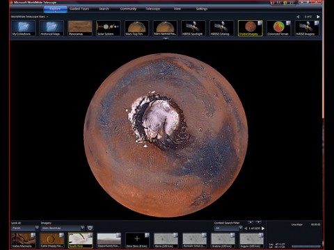Die Weltraumbeh&ouml;rde will mit den Bildern wissenschaftlichen Nachwuchs inspirieren (Bild: Microsoft)