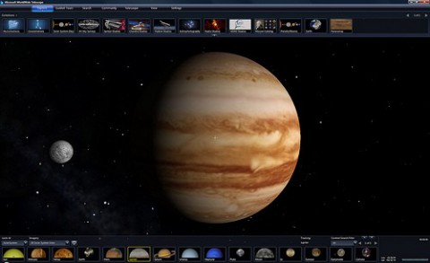 ... die unser Sonnensystem, etwa den Jupiter... (Bild: Microsoft)