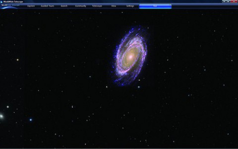 ... oder die Spiralgalaxie Messier 81 (Bild: Microsoft)