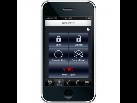Onstar-App steuert T&uuml;ren, Z&uuml;ndung und Hupe/Licht