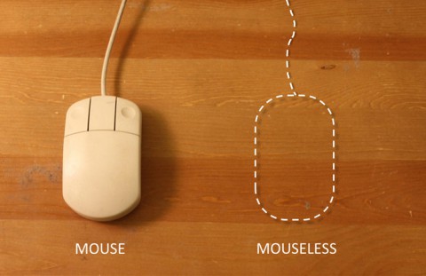 Mouseless - Bilderkennung ersetzt die Maus (Bild: Pranav Mistry)