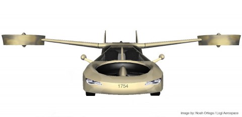 Mit seinen verstellbaren Propellern... (Bild: Logi Aerospace)