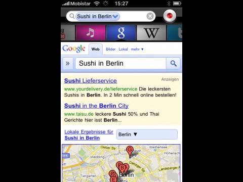 Dragon Search - Suchergebnis in Google