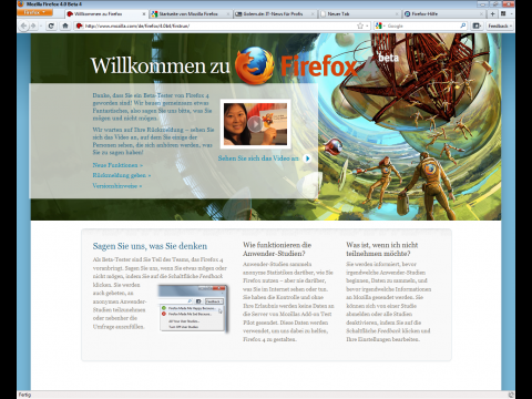 Firefox 4 Beta 4