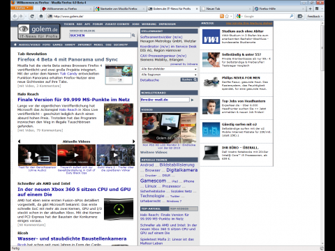 Firefox 4 Beta 4