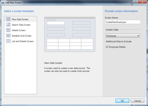 Visual Studio Lightswitch