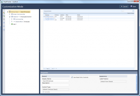Visual Studio Lightswitch