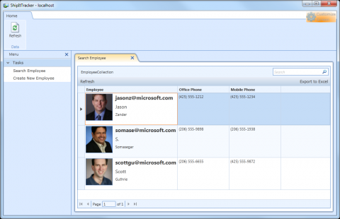 Visual Studio Lightswitch