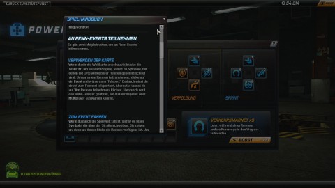 Das Spiel erkl&auml;rt sich nur in schn&ouml;den Textfenstern.