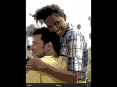 Adobe Photoshop Express auf dem iPad