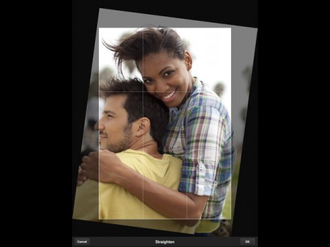 Adobe Photoshop Express auf dem iPad
