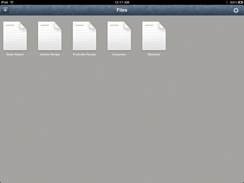 Second Gear Elements auf dem iPad
