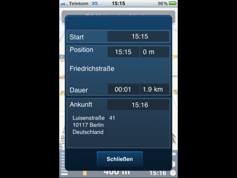 Skobbler 3.0 - Routendaten