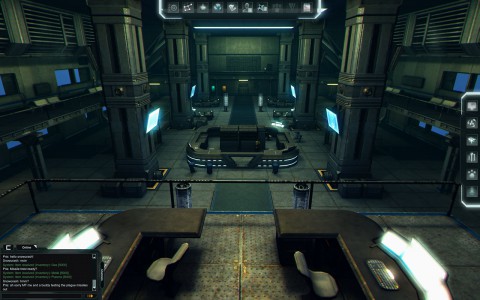Black Prophecy - Blick in eine Raumstation (Screenshot: Gamigo/Reakktor)