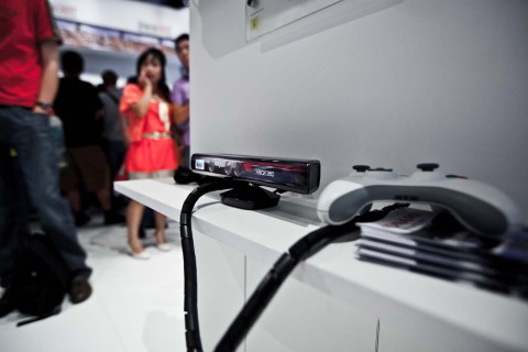 Kinect-Nahaufnahme (Foto: Maximilian Knop)