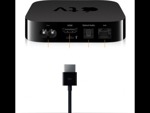 Apple TV - R&uuml;ckseite 