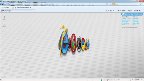 Internet Explorer 8 auf Ontario