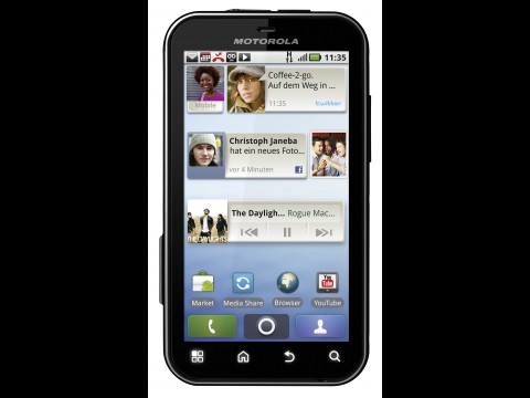 Motorola Defy mit Android 2.1