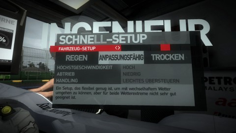 Das richtige Schnellsetup erm&ouml;glicht schnellere Rundenzeiten.