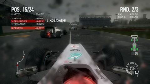 F1 2010 bietet die bisher sch&ouml;nsten Regenrennen.